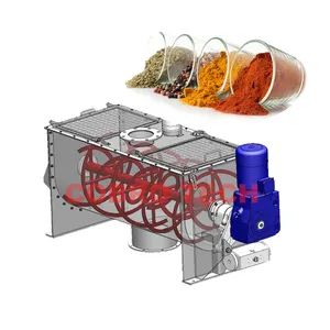 2000L Horizontal Powder Ribbon Blender Mixer - Image 5