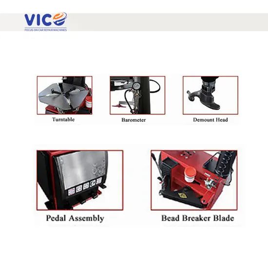 Vico Tire Changer Rim Ranger Quick Fit Tire Repair Tools Noise <70db Origin China Condition New Weight 240kgs Trademark - Image 2