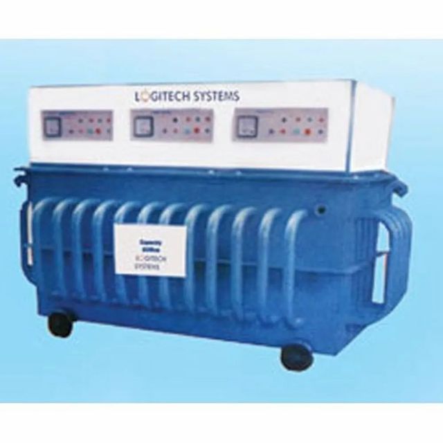 Three Phase Logi Teck Oil Cooled Servo controlled voltage stabilizer - Image 2