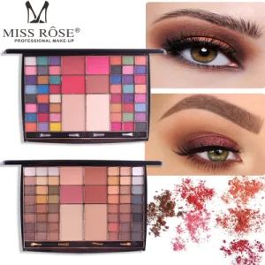 Mr22 48-Color Eyeshadow Palette, 2-Color Powder, 4-Color Blush Makeup Box, Eye Shadow Makeup Box Have Stock - Image 1