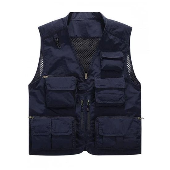 Winter Fleece Fishing Hiking Utility Vest - Image 5