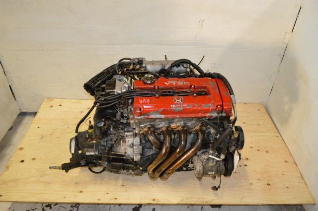 JDM B16B 96-00 HONDA CIVIC TYPE R 1.6L VTEC ENGINE 5 SPEED MANUALLSD TRANS - Image 4