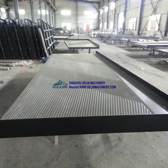 High Quality Bismuth Ore Separator Gravity Fiberglass Shaking Table - Image 6