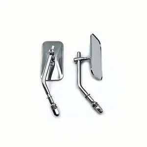 Custom Racing Motorcycle Wholesale Universal 8mm Chrome Rearview Mirrors - Image 4