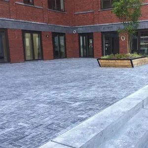 Chinese Best Sales Tumbled Blue Limestone Tiles Pavers Color Grey Origin China Size 10*20cm Type Quartzite Thickness - Image 1