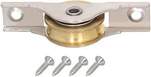 Steel Shell Copper Electroplating Single Wheels Sliding Wheel Door Window Sliding Roller - Image 3