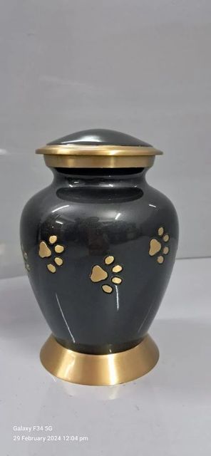 DOV KEEPSAKES PET BRASS CREMATION URNS FOR ASHES. - Image 1