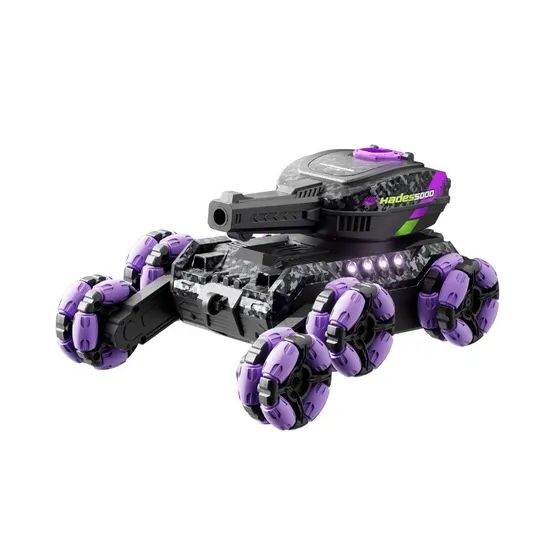 2.4G Remote Control Battle Water Bomb Tanks Chariot Stunt Drift Cars Control RC Tank Toys - Image 1