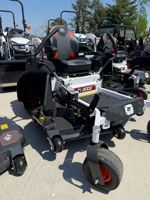 Hot Sale 60 Inch Ride On Bobcat Lawn Mower Professional Garden Grass Cutter Powerful Engine Wide Deck High Efficiency - Image 1