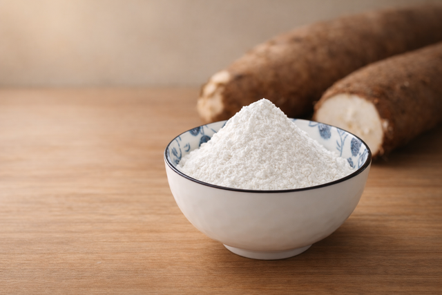 Tapioca Starch Color White Odor Neutral Taste Neutral Weight (kg) 25 Origin Indonesia Viscosity Stable Gel Strength Stable - Image 1