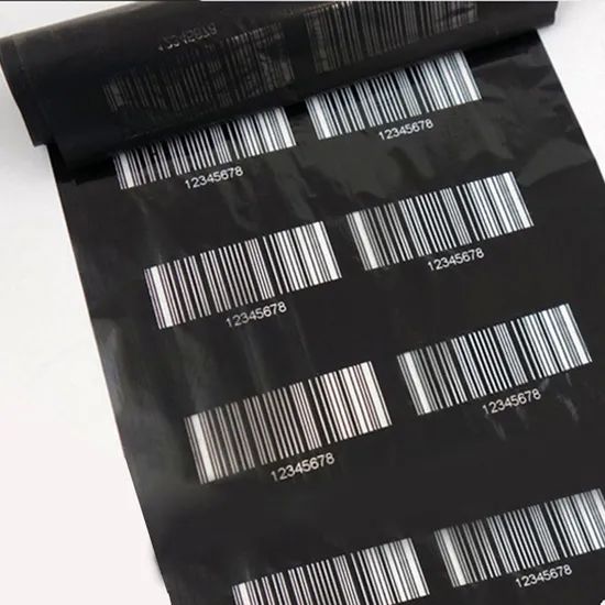 Customizable 110mm*74m Black Resin Printer Ribbons Carbon TTR Scratch Proof Ribbon for Barcode Stickers - Image 4