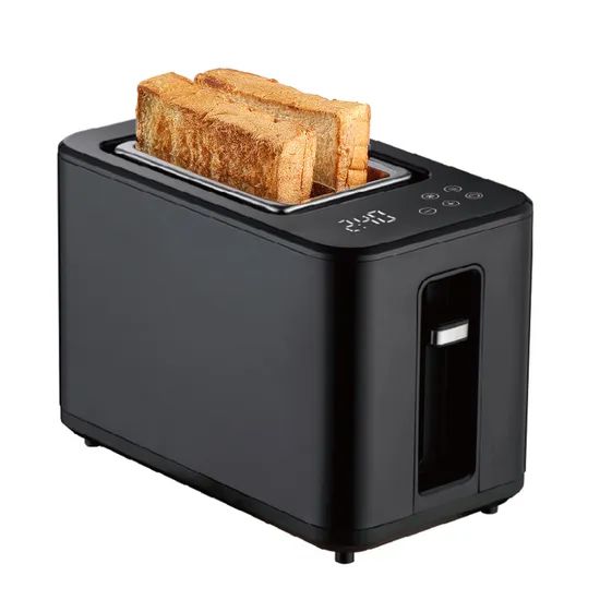 Customer Logo OEM Home Use Automatic Electric Smart Bread Bun Mini Toaster Machine Toasters with LED Display - Image 2