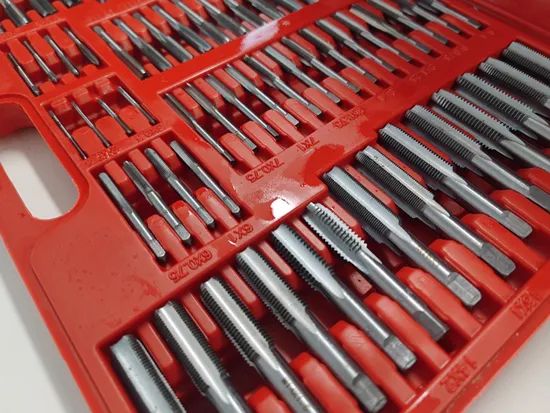 Metric Professional Hand Machine 110 PCS Tap and Die OEM Yes Brand Msk Factory Msk Color Yellow Trademark MSK Standard - Image 6