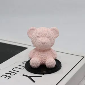 Bear Plaster Diffuser Scented Stone for Air Freshener Shape Bear MOQ 500PCS Logo Support Trademark TWS Size 4X4X5 Cm Packaging - Image 4