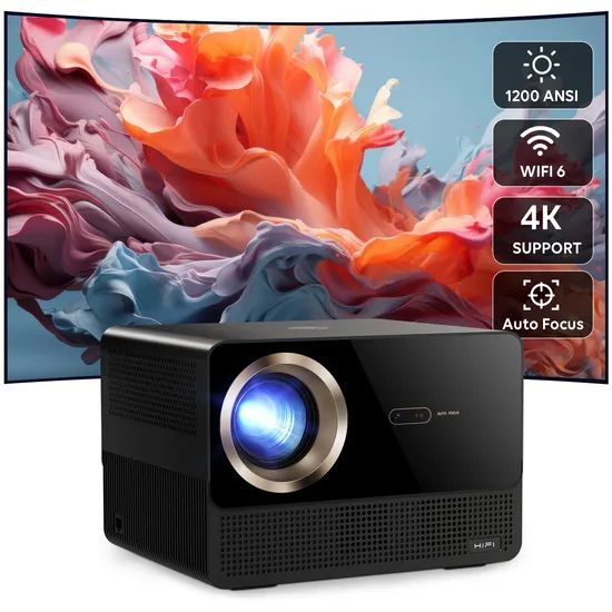 Smart WiFi 3D LCD Video Full HD 1080P LED Beamer Home Theater Projector 4K Proyector - Image 2
