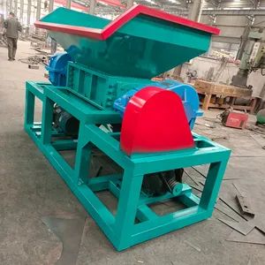 Double Shaft Metal Shredder Machine Small Waste Recycling Shredder - Image 5