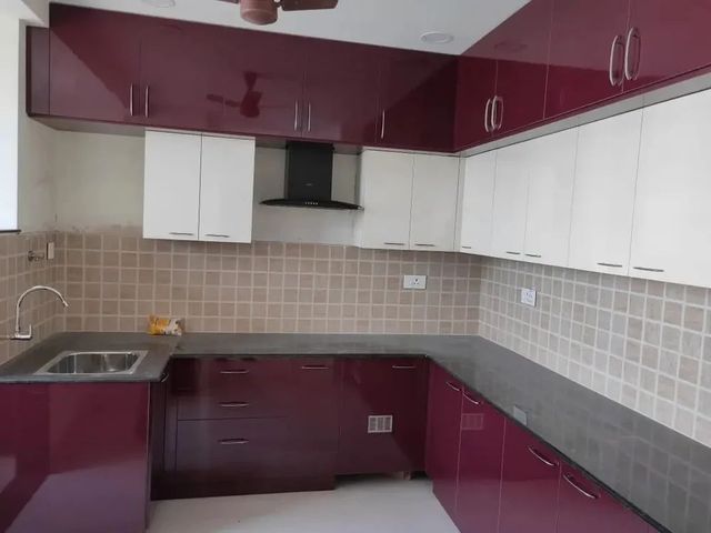 Modular Kitchen Cabinets Appearance Modern Pattern Design Plain Product Type Standard Kitchen Design U-Shape Weight Capacity - Image 9