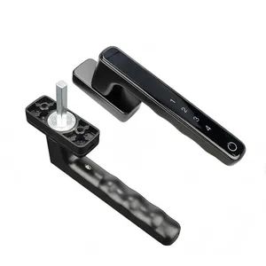 Fingerprint Keyless Smart Lock Handle for Aluminum Windows and Doors - Image 1