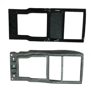Plastic Control Panel with in Mold Decoration Process Standard HASCO Certification ISO Cavity 1+1 Mirror HS Code - Image 1