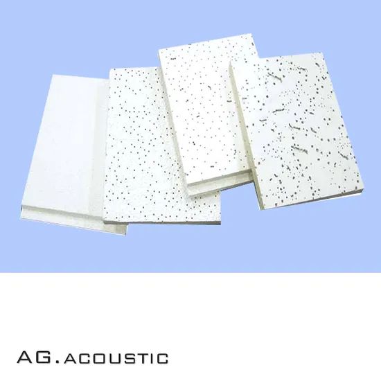 AG. Acoustic Interior Decorative Material Sound Insulation Mineral Fibre Wool Drop Ceilings - Image 2
