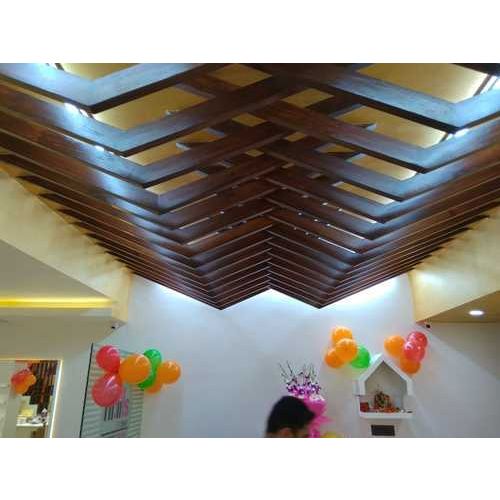 Wooden Ceiling Service Location Local+250 Service Mode Onsite Location Type Residential Type of False Ceiling Wooden Country of Origin Made in - Image 2