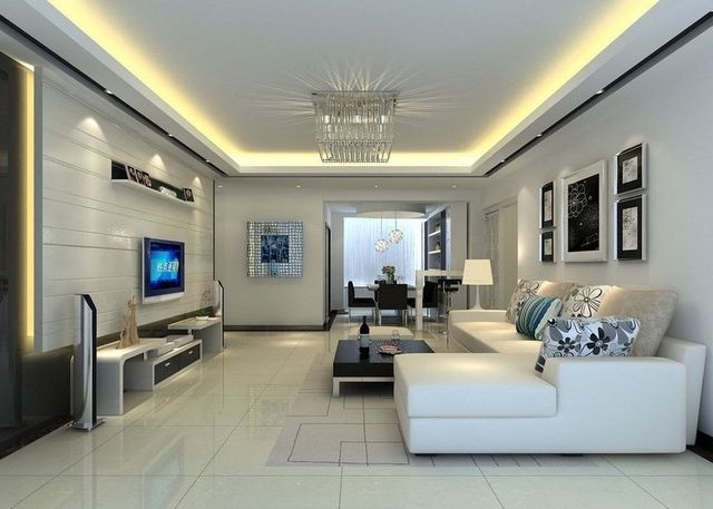 Gypsum Sealing Works Interior Designing Brand R.E Material SS Color Greyt Finish Polish Thickness 12 mm Insulation - Image 1