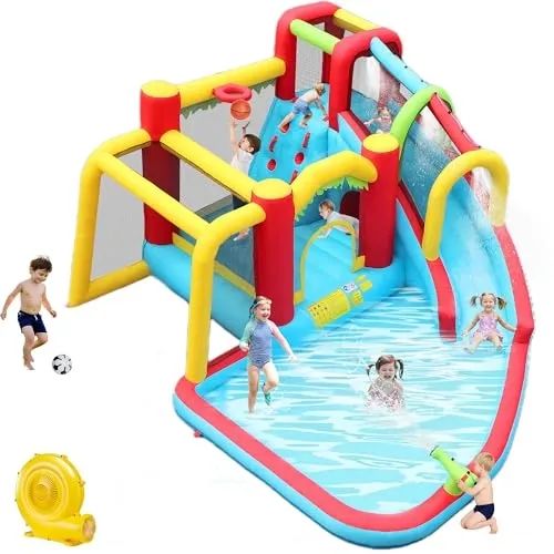 Obstacle Course Included Challenging Exciting Inflatable Bouncers - Image 4