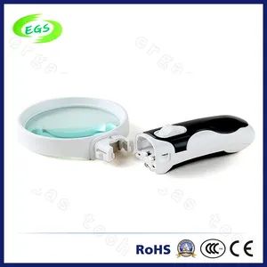 2.5X, 5X, 16X Reading Magnifying Glass Weight 200g/PC Shape Circular Model Egs-25516 Color White-Black Is Customized Yes - Image 4