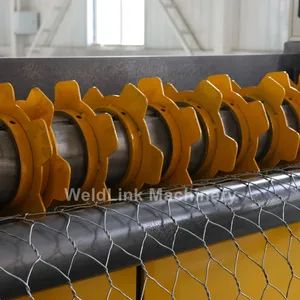 CNC Gabion Mesh Weaving Machine Weight 16t Origin China Warranty 1 Year HS Code 8463300000 Twist Number 3 or 5 Trademark WELD LINK - Image 5