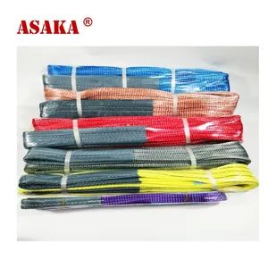 Factory Price Lifting Belt Polyester Hoyer Making Machine 10ton Webbing Sling - Image 2