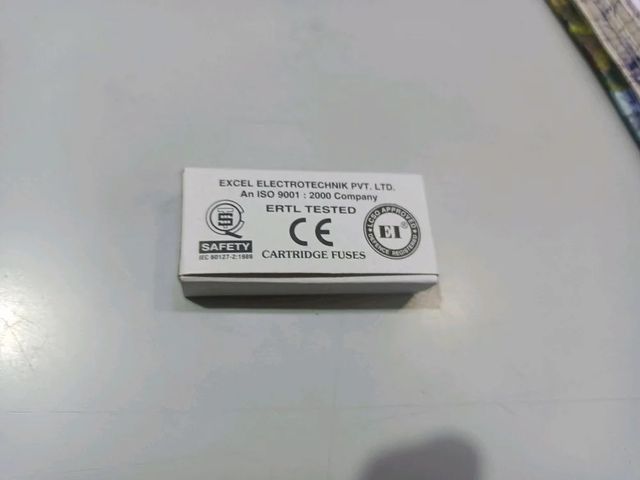 Ceramic Cartridge Fuse Voltage 220 Rated Current 2 A Usage/Application LCD - Image 1