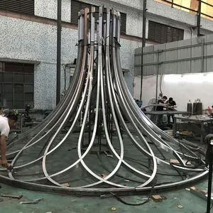 Customized Metal Crafts Stainless Steel Brushed Artwork Color Gold Size Custom Origin China Style Creative HS Code - Image 4