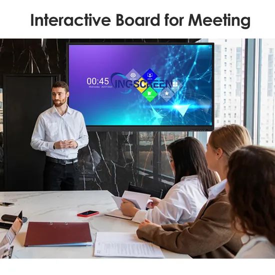 Ingscreen 65inch Big Size Interactive Whiteboard Commercial Flat Panel - Image 3