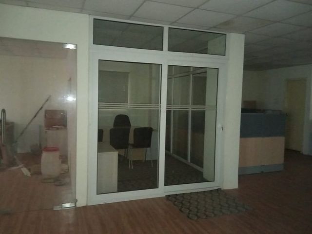 Office Partition , Fixed And 2 Sliding UPVC Doors Color Teak Colour, White Price Per Square Foot Rs 370, Rs - Image 5