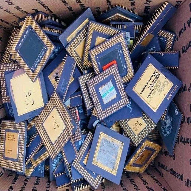 Wholesale Ceramic CPU Scrap With Gold Pins Used Intel Pentium Pro Processors for Desktop Computers AMD Brand for sale - Image 5