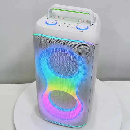 High Quality Double 8 Inch Party Box Speakers with Wireless Microphone - Image 2