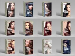 Hair Color Hair Colrant Hair Dye Volum 60ml*2 Type Permanent HS Code 3305900000 Origin Zhejiang China Specification - Image 5
