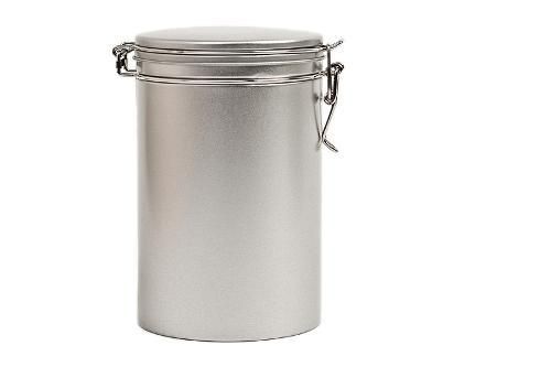 round coffee tin boxes - Image 1