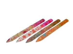 Flower Printed / Design Glass Nail File/ Crystal Nail File - Image 1