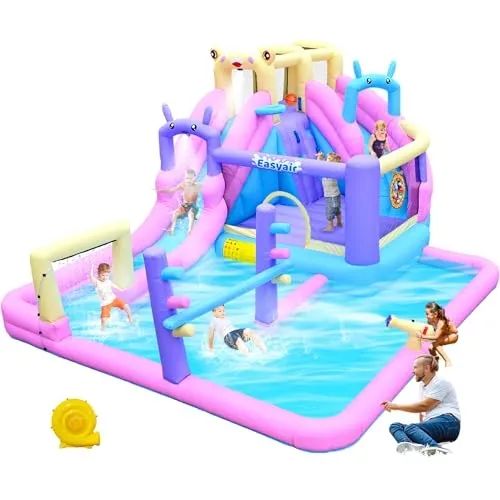 Obstacle Course Included Challenging Exciting Inflatable Bouncers - Image 1