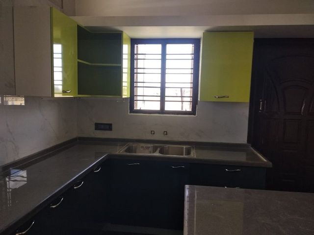 Modular Modern Kitchen Warranty 10 Years Appearance Modern Door Finishing Acrylic Kitchen Design Straight Kitchen Layout - Image 6