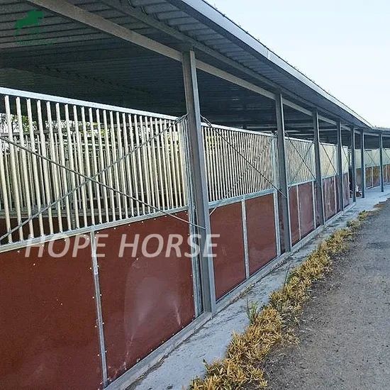 Cheap Portable Outdoor Racing Stall Products Equestrian Fronts Horse Stable Equipment - Image 5