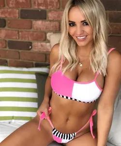 High Quality Women Bikini Digital Printing Two Pieces Swimsuit Swimwear - Image 2