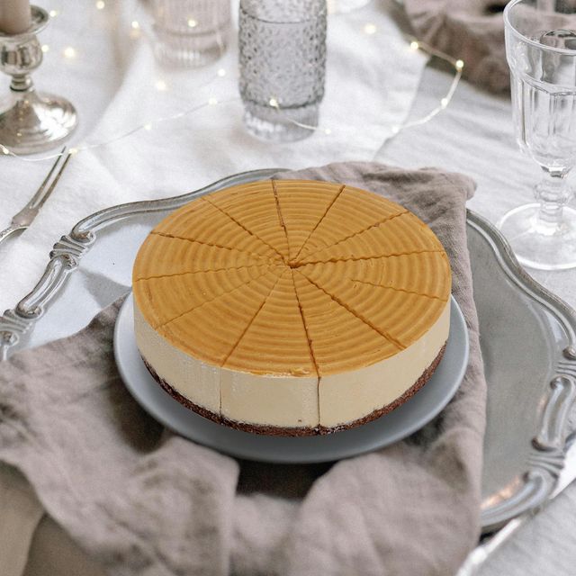 MengBrown 7-Inch Chestnut Cheese Cake Hot Chestnut Dessert in Box Frozen Style - Image 6