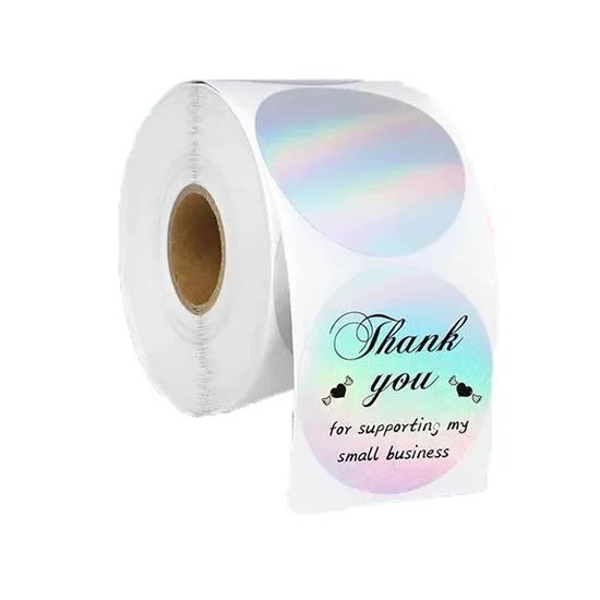 Cross-Border Special Packaging Thermal Laser Self-Adhesive Label Stickers - Image 6