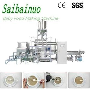 Baby Food Production Line Nutritional Baby Rice Powder Origin China Model NO. SLG HS Code 84388000 Function Extrusion Inverter ABB/ - Image 1