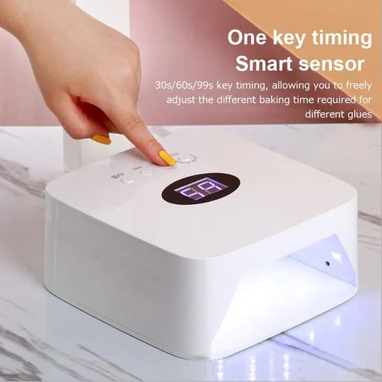 Compact Wireless Nail Dryer for Home and Salon Use Power 54W Beads 30PCS Trademark SD Model NO. S50 Type LED Light Origin - Image 2