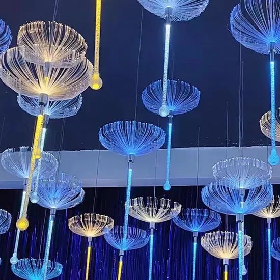 LED-Jellyfish-Fiber-Light GV-JF-A 2835 Chips IP65 10W DC12V 20x25MM - Image 5