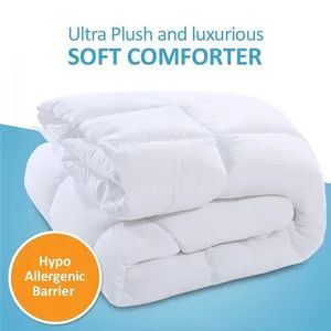Wholesaler 100% Polyester Custom Solid Summer Microfiber Quilts - Image 2