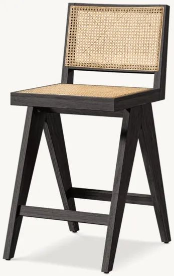 Stylish Rattan Bar Chairs for Modern Home Dining Spaces Volume 0.8 Origin China Padding Wood Rotary Fixed Condition New Trademark - Image 1